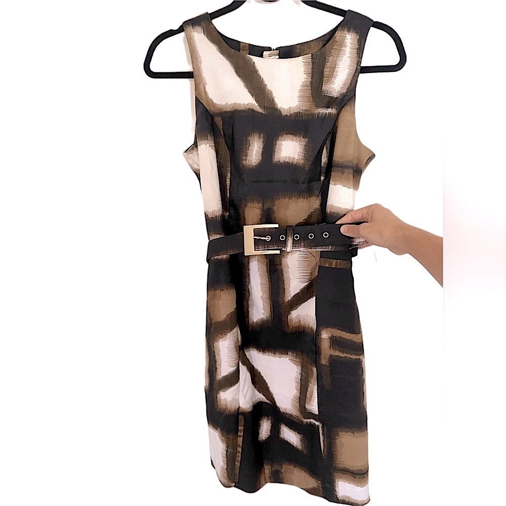 venus multicolour dress midi/above knee in size 8